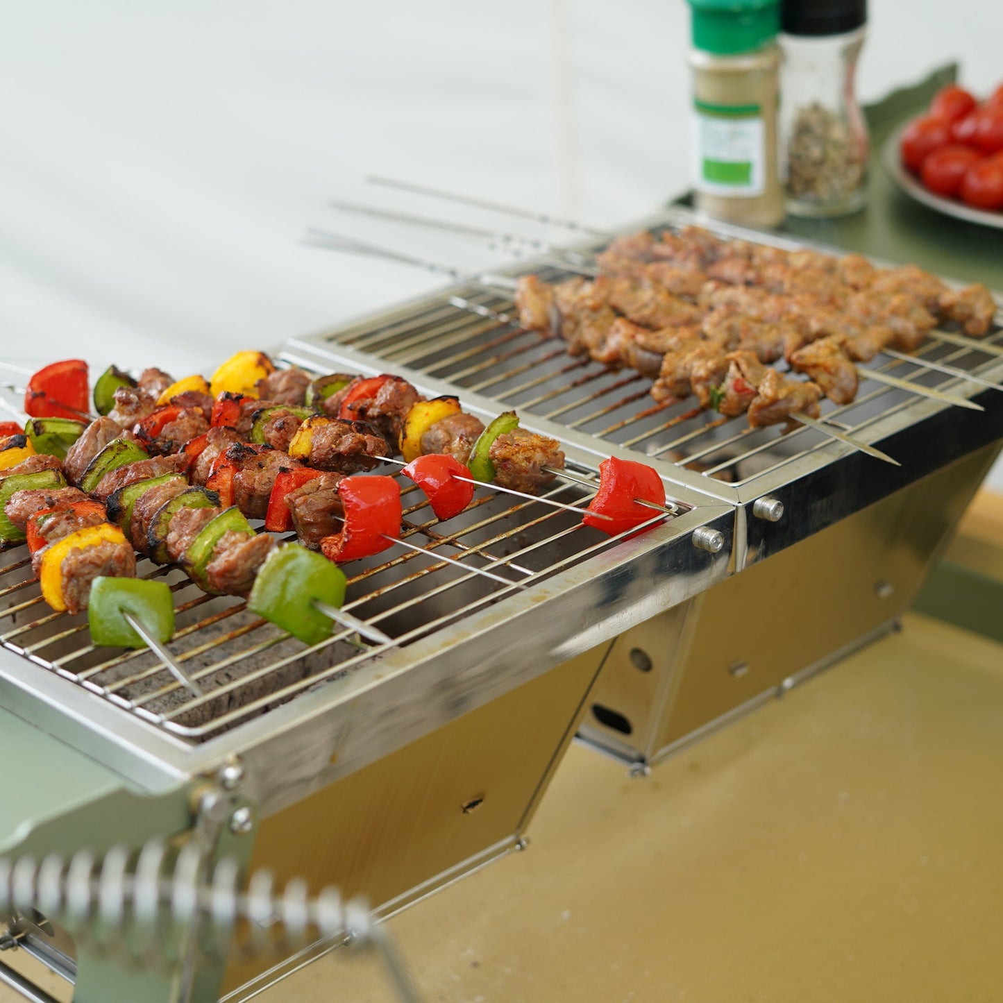 Winnerwell® Multi-purpose folding Camping Table / BBQ Grill