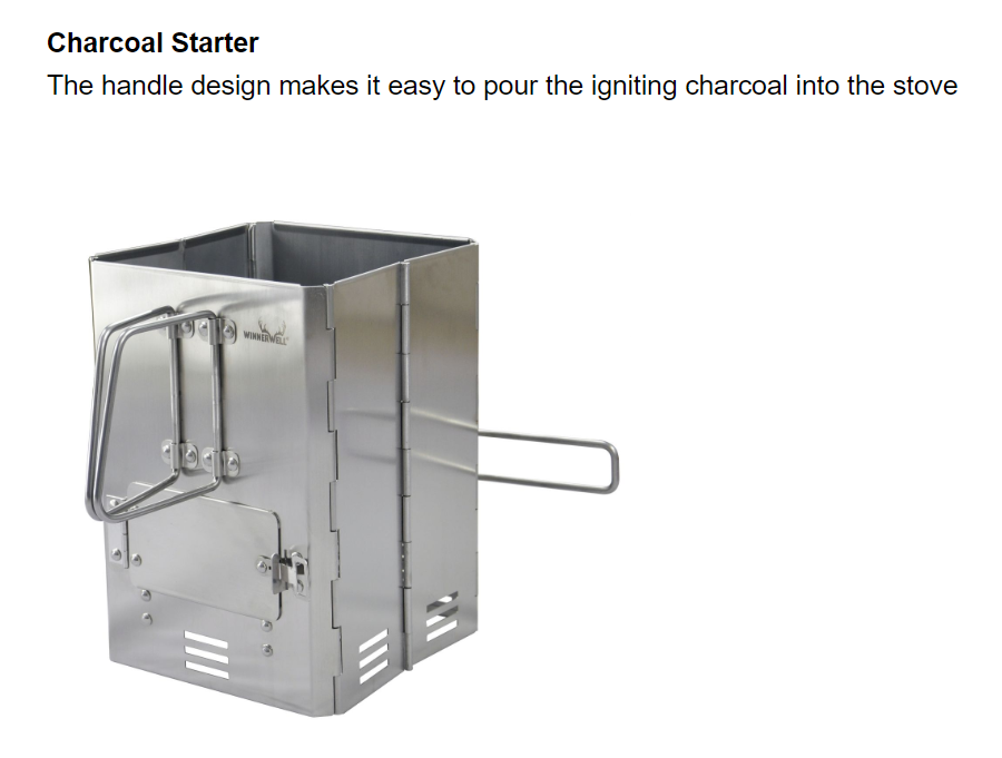 Winnerwell Mini Multi function woodburner/ BBQ smoker