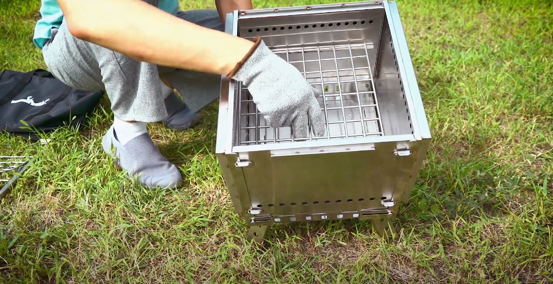 Winnerwell Portable Smokeless Firepit + Grill