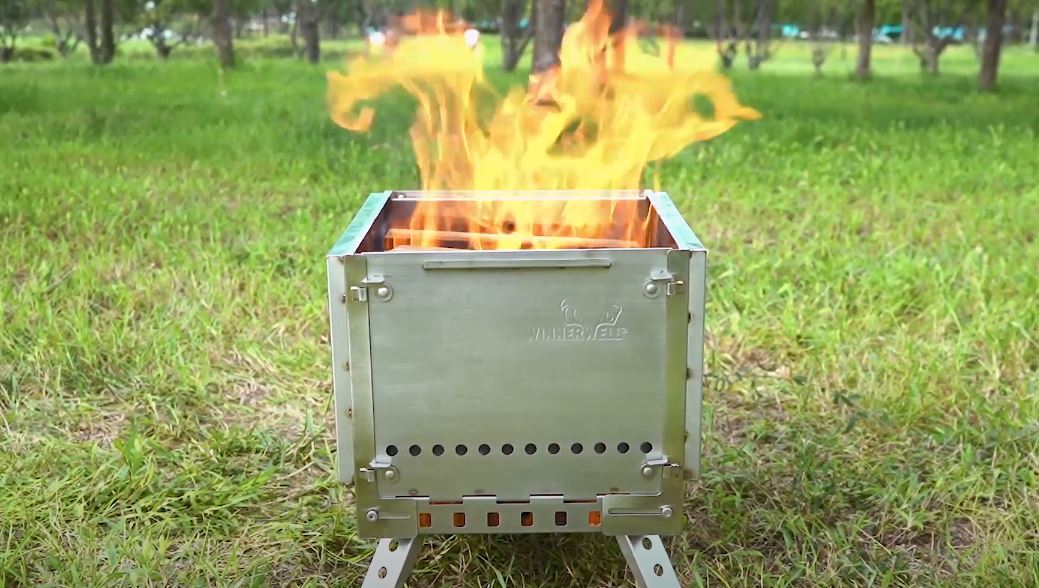 Winnerwell Portable Smokeless Firepit + Grill