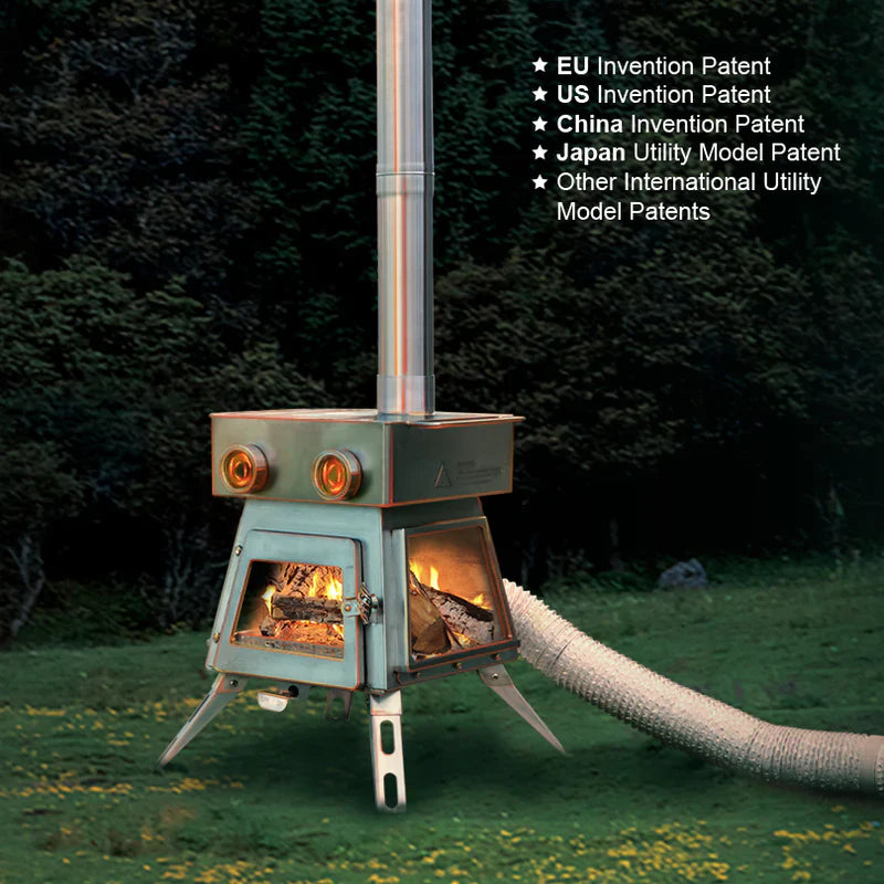 Winnerwell Marsfire |Safest Cleanest Portable Woodburner
