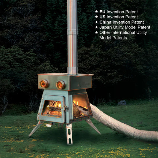 Winnerwell Marsfire |Safest Cleanest Portable Woodburner