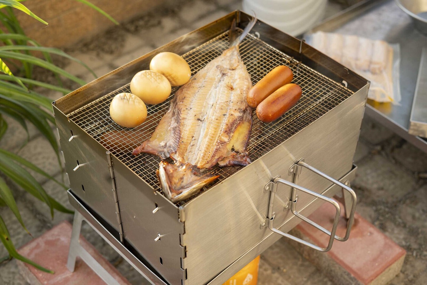 Winnnerwell Fastfold Flat Smoker